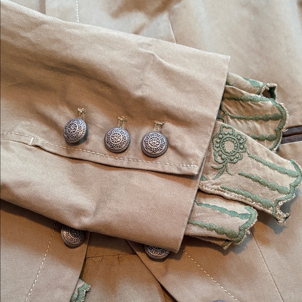 Sundance NWT Olive Button-Up Blazer ๐ - Picture 12 of 13